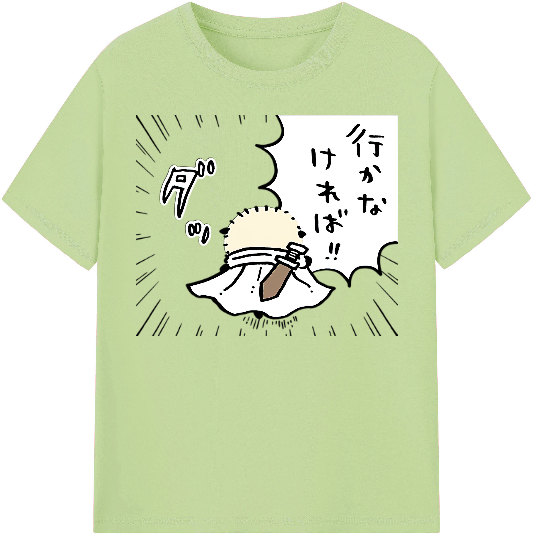 （画像用） ちいかわ ラッコ Chii-kawa Sea otter 綿100％半袖Tシャツ（フロントプリント）